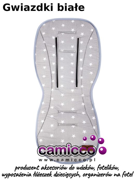 Wkładka PREMIUM do wózka spacerowego z BAWEŁNĄ wkładki spacerówki