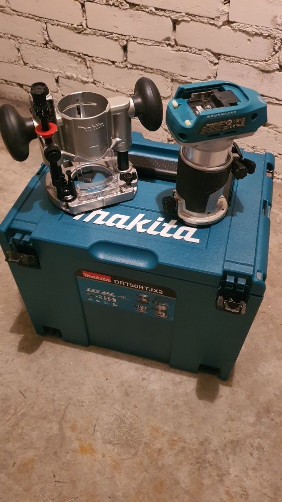 Makita frezarka o osprzętem