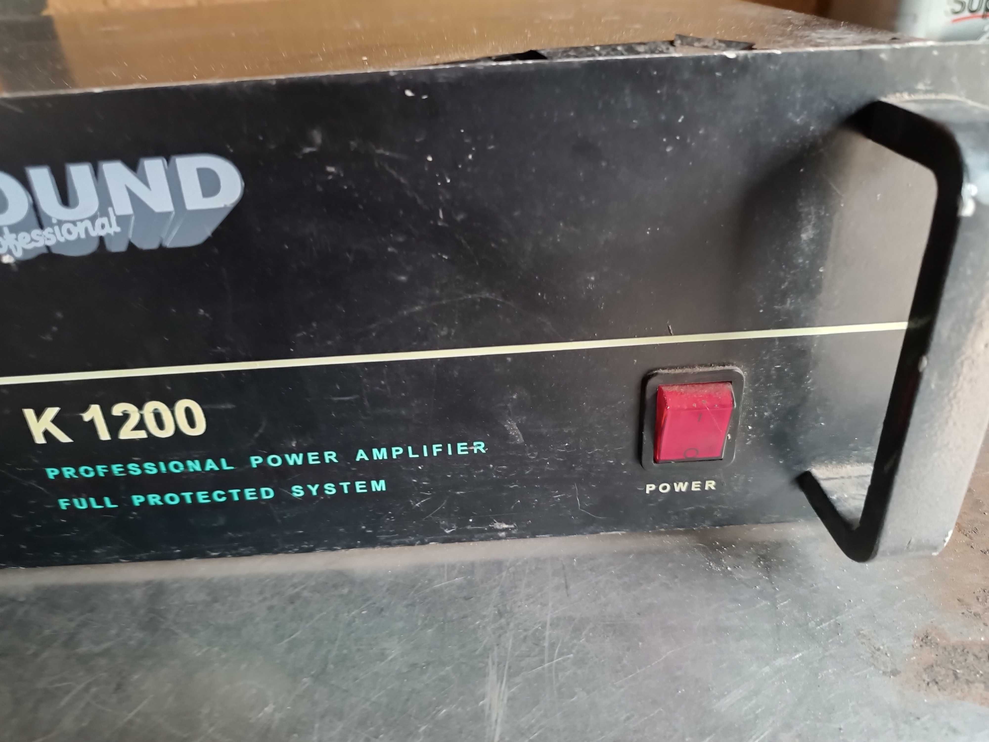 Wzmacniacz estradowy Smound profesjonal k1200