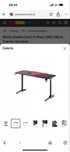 Biurko gamingowe Diablo Chairs X-Mate 140cm