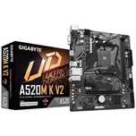 Płyta główna, chipset AMD A520 gniazdo Socket AM4. Pamięć DDR4, audio.