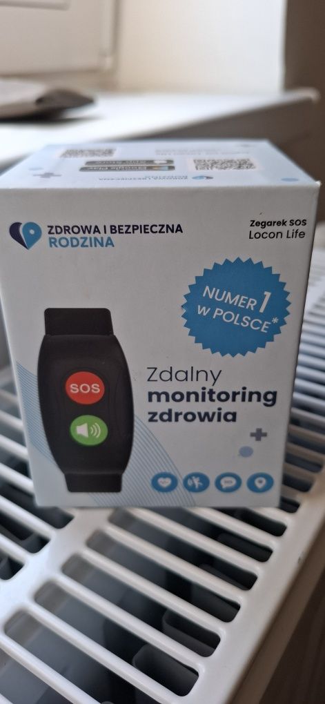 Zegarek GPS opaska monitoring zdrowia