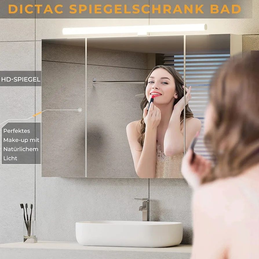 Szafka łazienkowa z lustrem Dictac