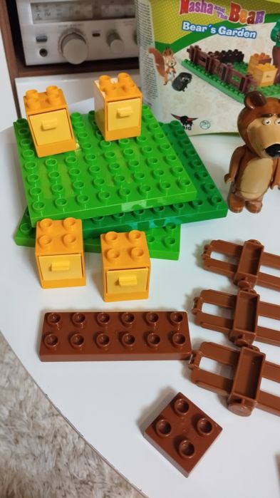 Masza i niedźwiedź LEGO Duplo Playbig bloxx Simba Toys