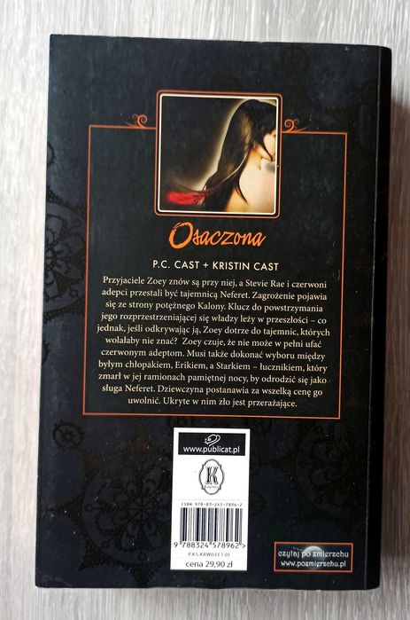 Osaczona.  P.C.Cast, Kristin Cast