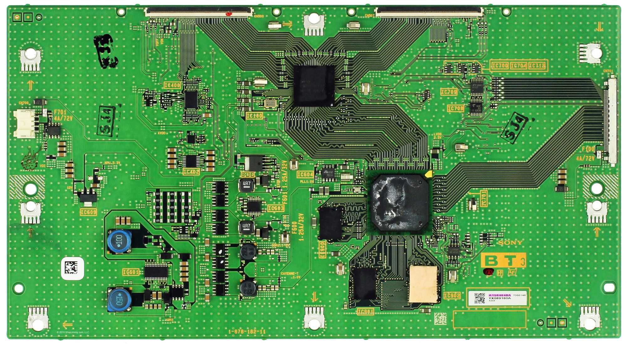 1..878..182..11 placa de t,con tv monitor sony kdl46ex1