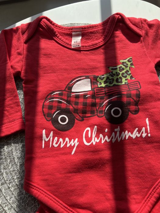 Новорічний комплект, болі та штани для новонародженого 62 р.