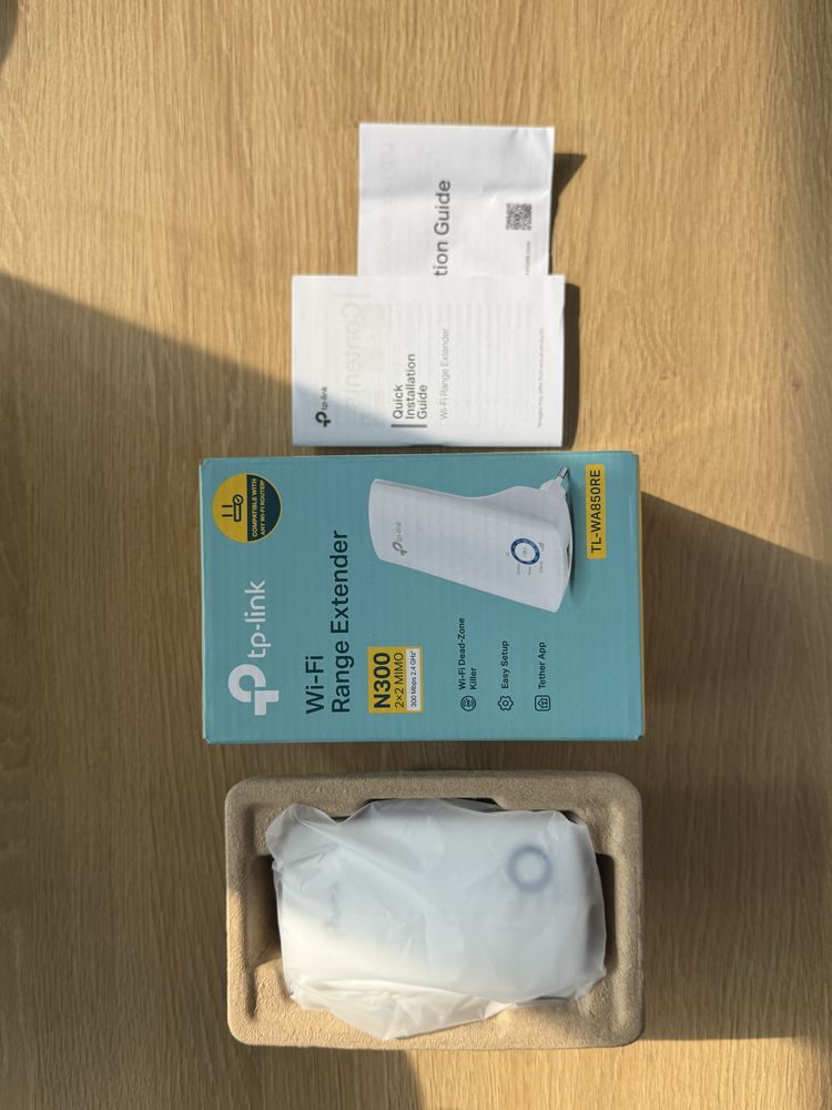 Wzmacniacz sygnału WiFi TP-Link TL-WA850RE (2.4 Ghz/802.11n/300 Mbps)