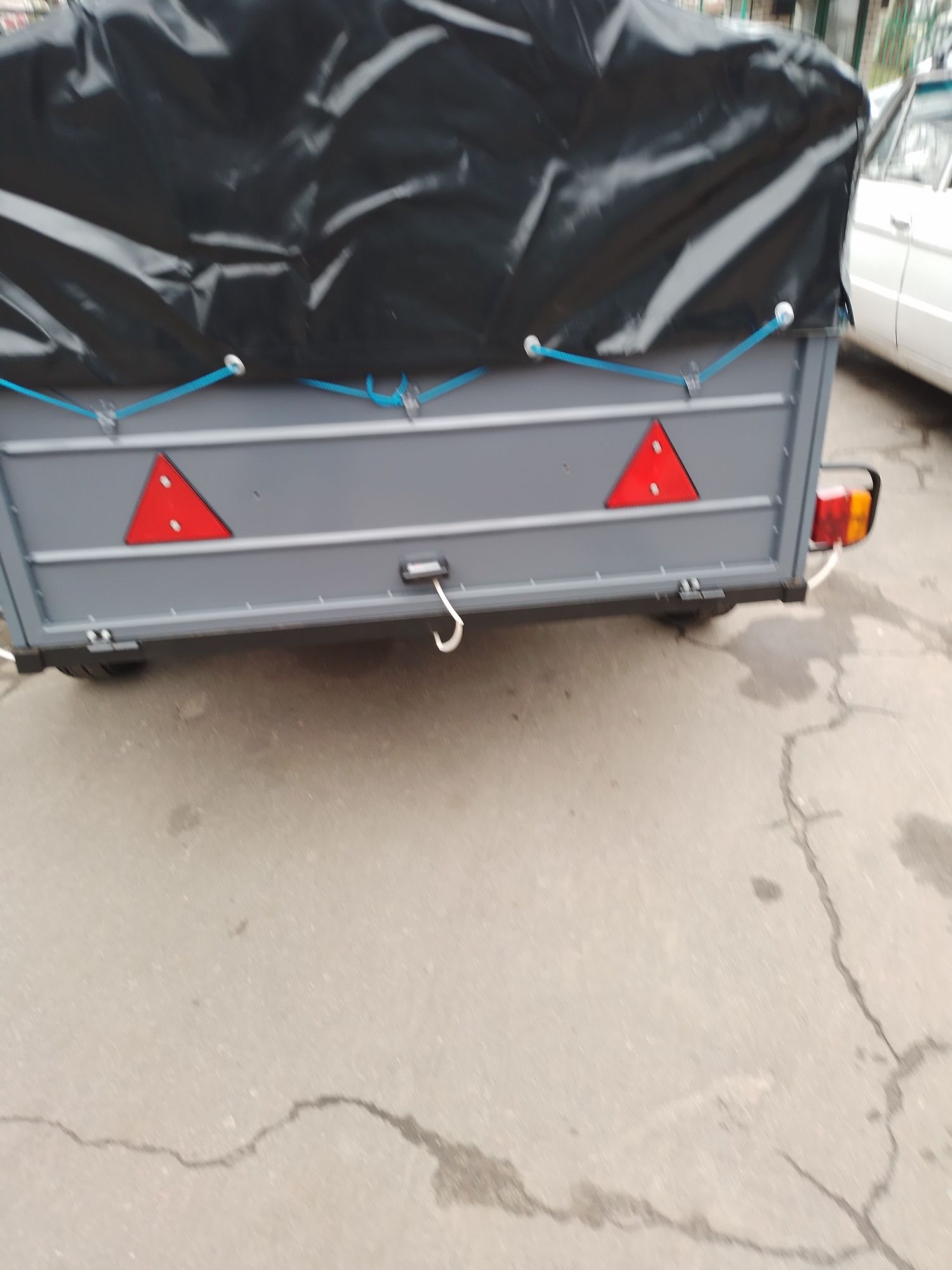 посилений причеп ,від заводу