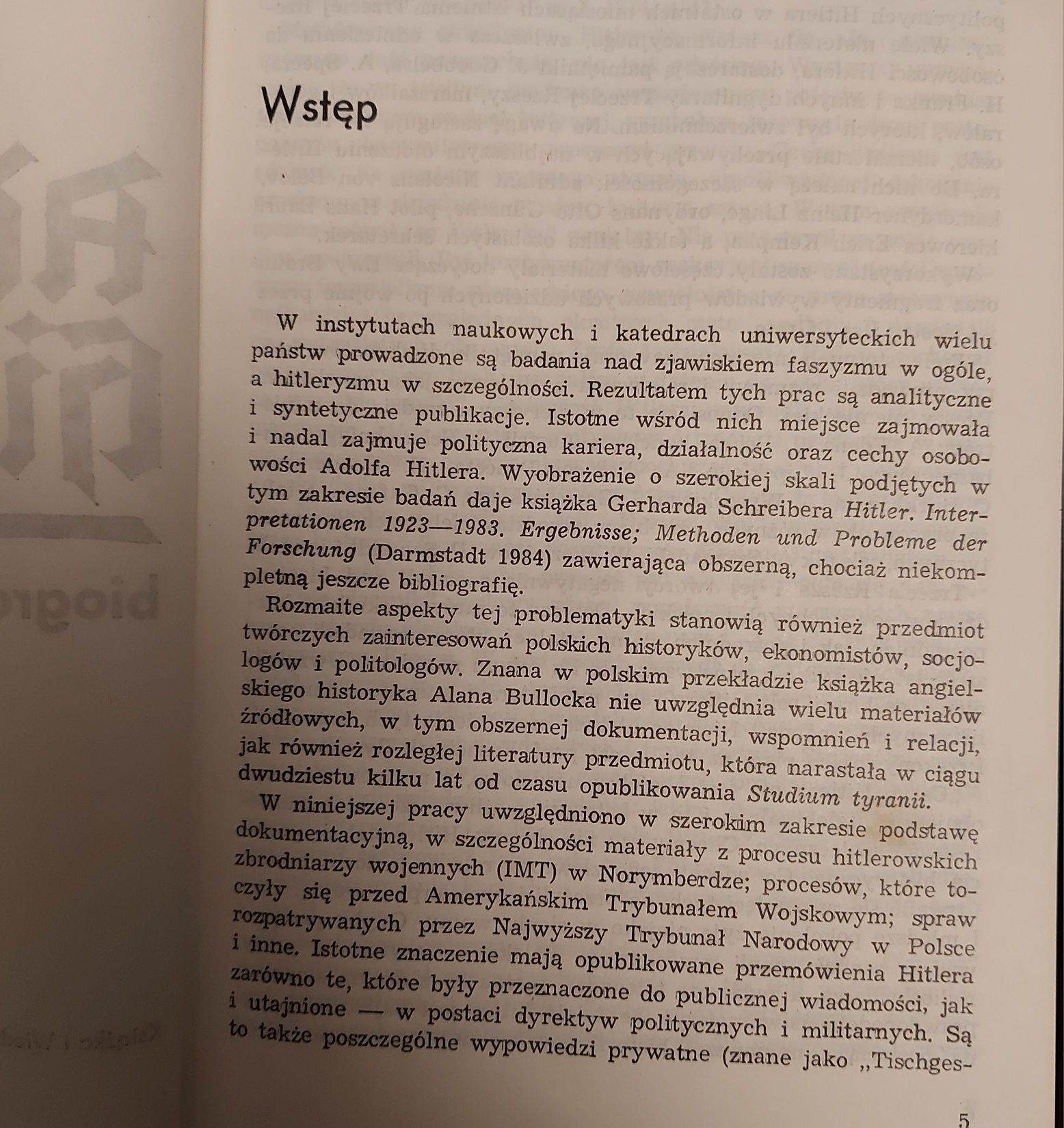 Trzy książki Hitler Fuhrer Mussolini