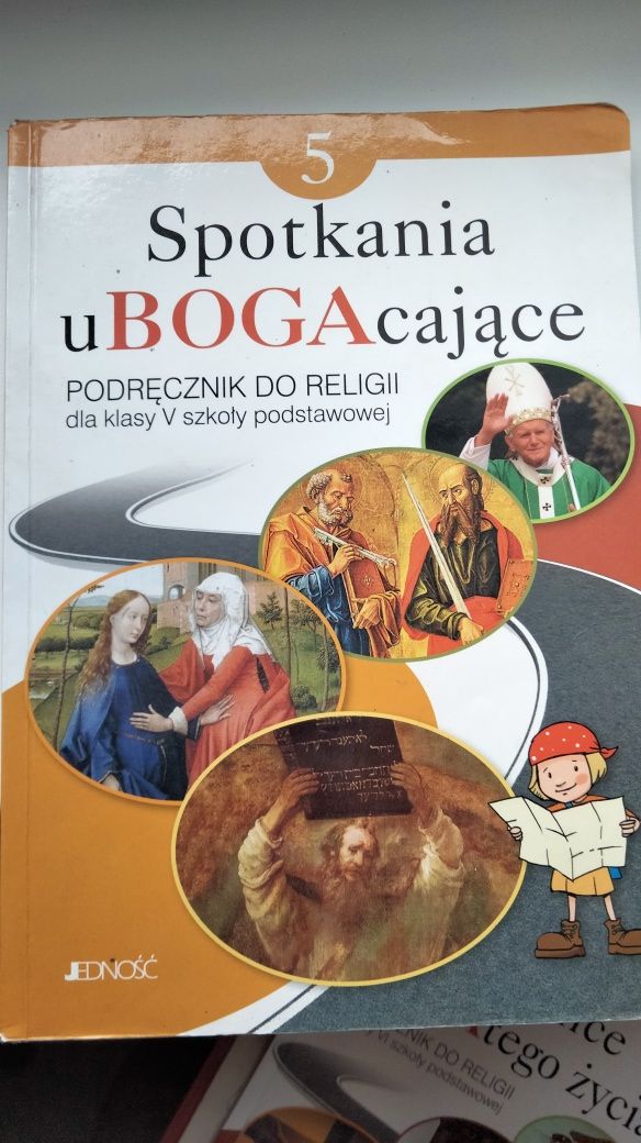 Książki do religii klasa 3,5,6