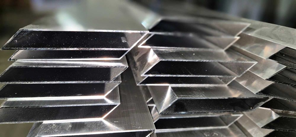 Profil aluminiowy Romb 139x20x1,6 Ogrodzeniowy Systemowy Nowoczesny!