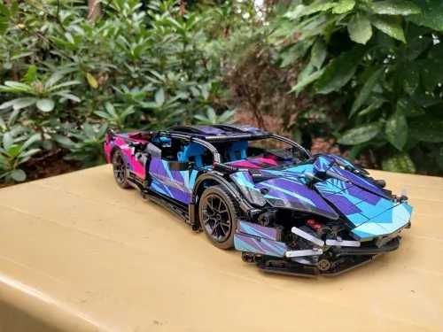 Lamborghini Sian Cyberpunk - Klocki Lepin Technic + GRATIS