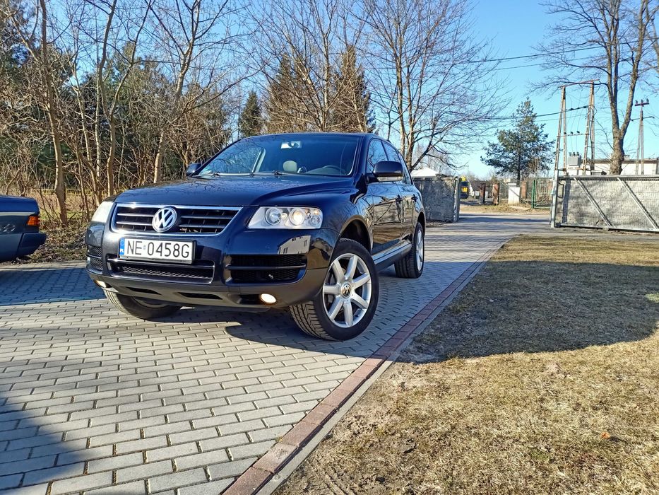 VW Touareg 3,2 VR6 220 km 4x4, bez pneumatyki, dobry egzemplarz!