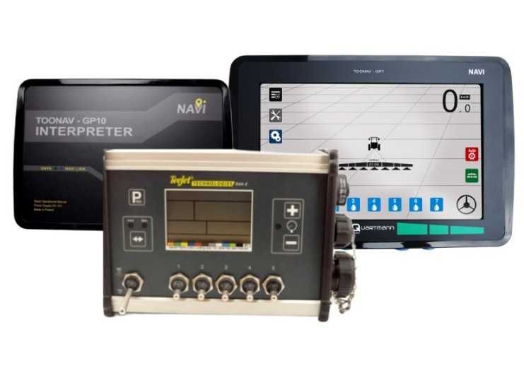 TeeJet 844 - Nawigacja, kontrola sekcji Quartmann TOO-NAV GP-10