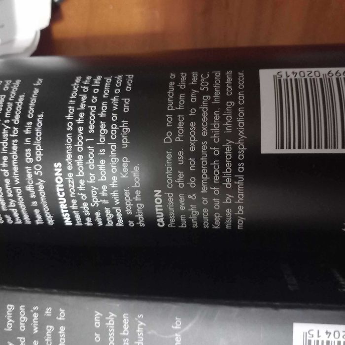 Winesaver. Selador de vinho