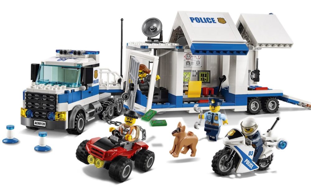 Klocki LEGO City 60139 - Mobilne centrum dowodzenia