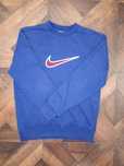 Granatowy Crewneck Nike Logo Boxy XS