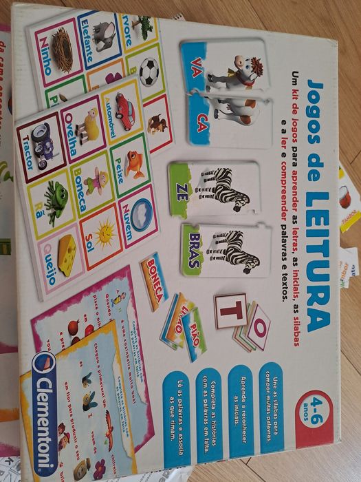 Jogo Educativo CLEMENTONI Jogos de Leitura