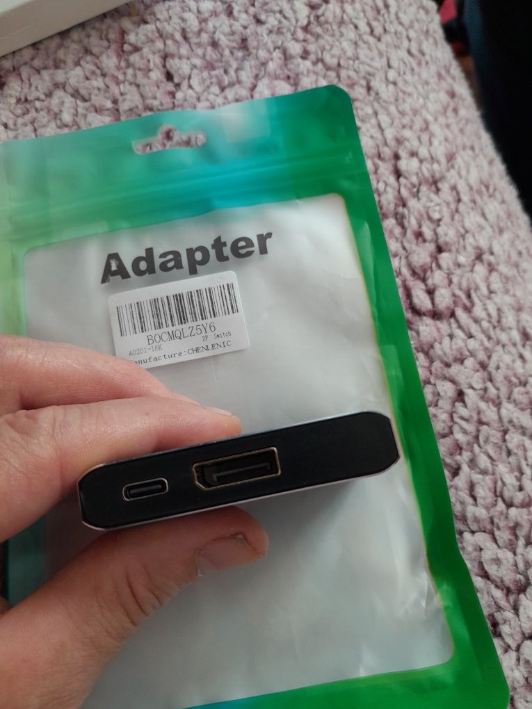 16 K DP DisplayPort 2.0 dwukierunkowy 2x1 Switch Splitter Selector Hub