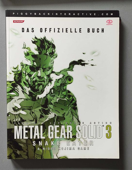 Metal Gear Solid 3 official strategy guide