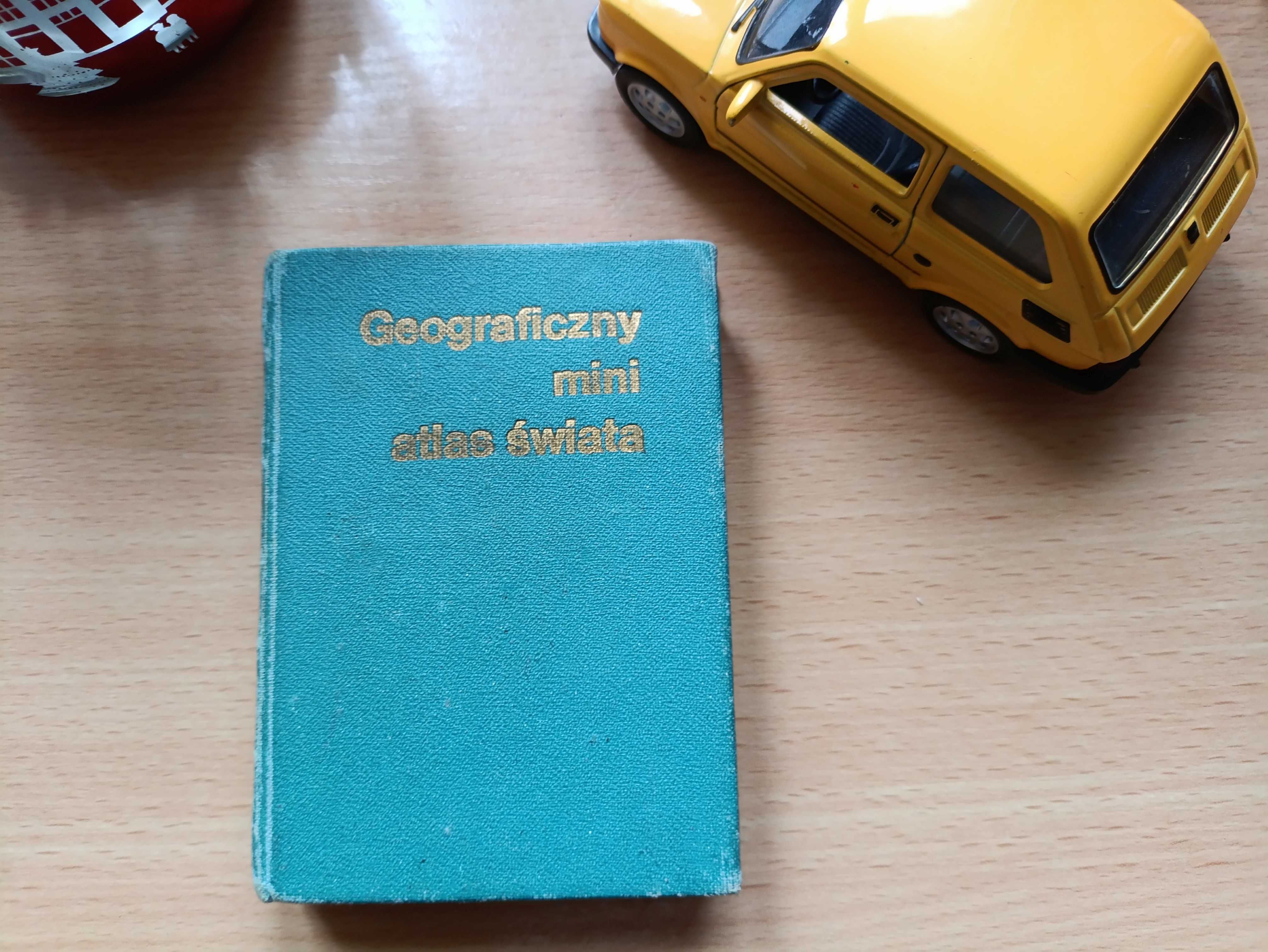Geograficzny mini atlas świata - PRL