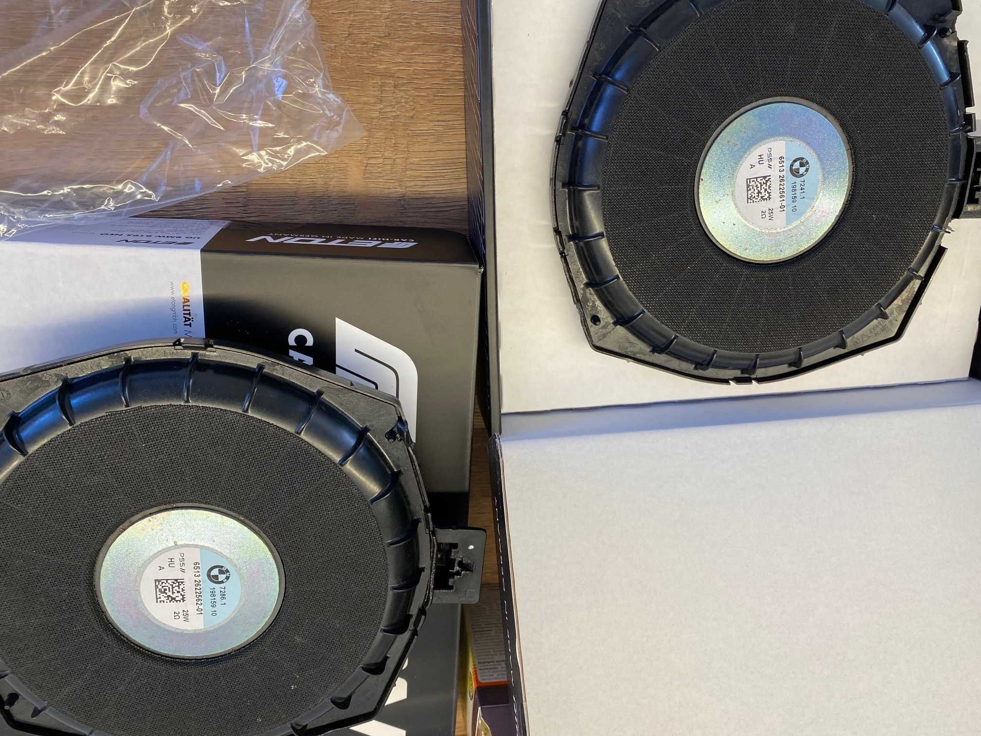 Subwoofer głośnik pod siedzenie BMW G21 2 szt. oryginał S676 Hifi
