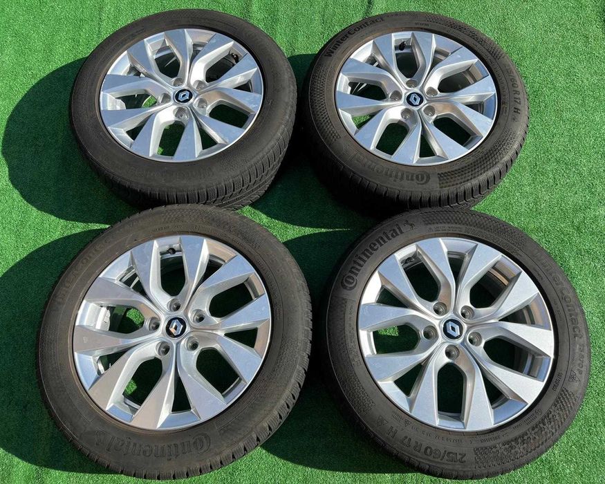RENAULT CAPTUR Felgi Opony Koła Continental 215/60 R17 7.00Jx17