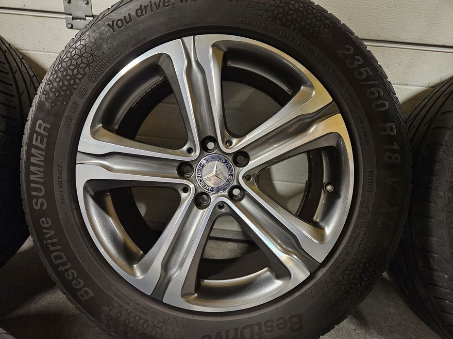Oryginalne felgi letnie Mercedes Benz GLC 18 cali X253 C253 A253
