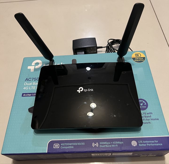 Router na SIM dwupasmowy TP-LINK Archer MR200 4G LTE, 2,4GHz i 5GHz