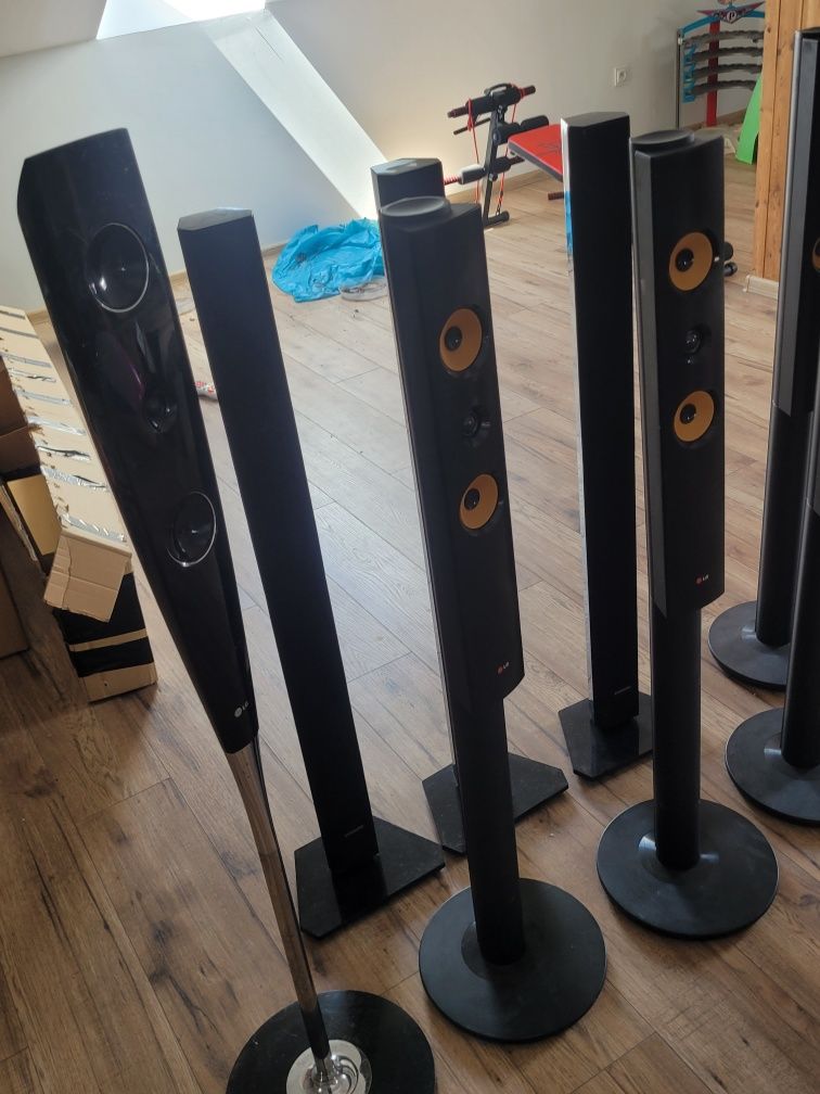4szt. Kolumny Głośniki Stojące Kina Domowego LG SAMSUNG salon garaż