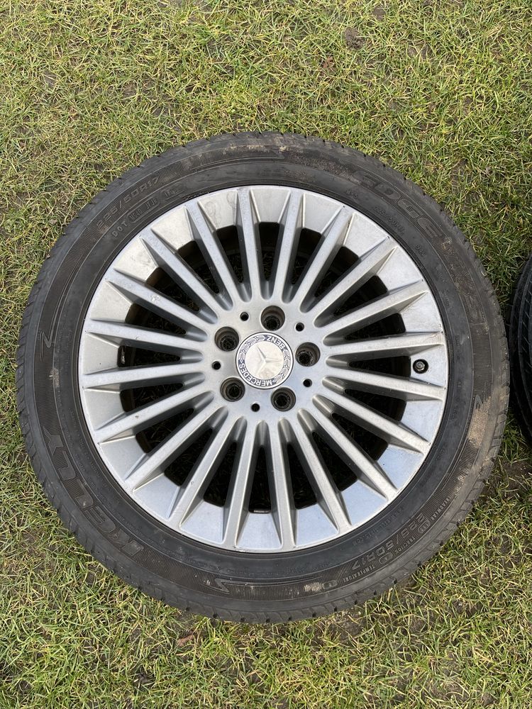 Koła felgi 17 cali szprychy Mercedes w205, grafit. W207 w212