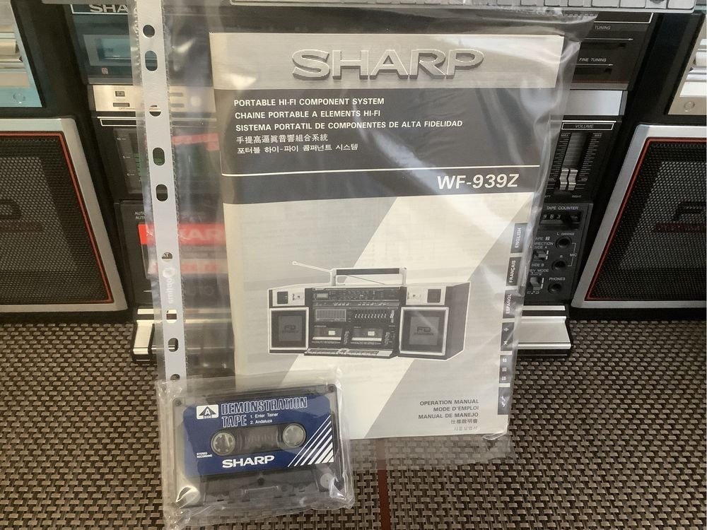 Магнитола SHARP WF - 939 Состояние !