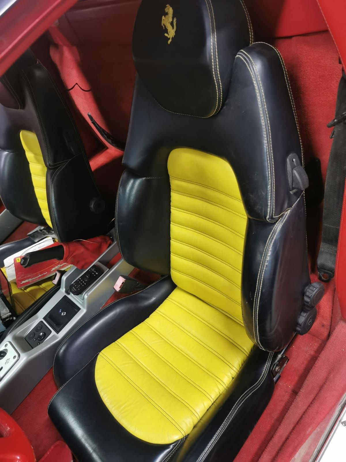 Ferrari Modena 360 fotele seats F360 recaro