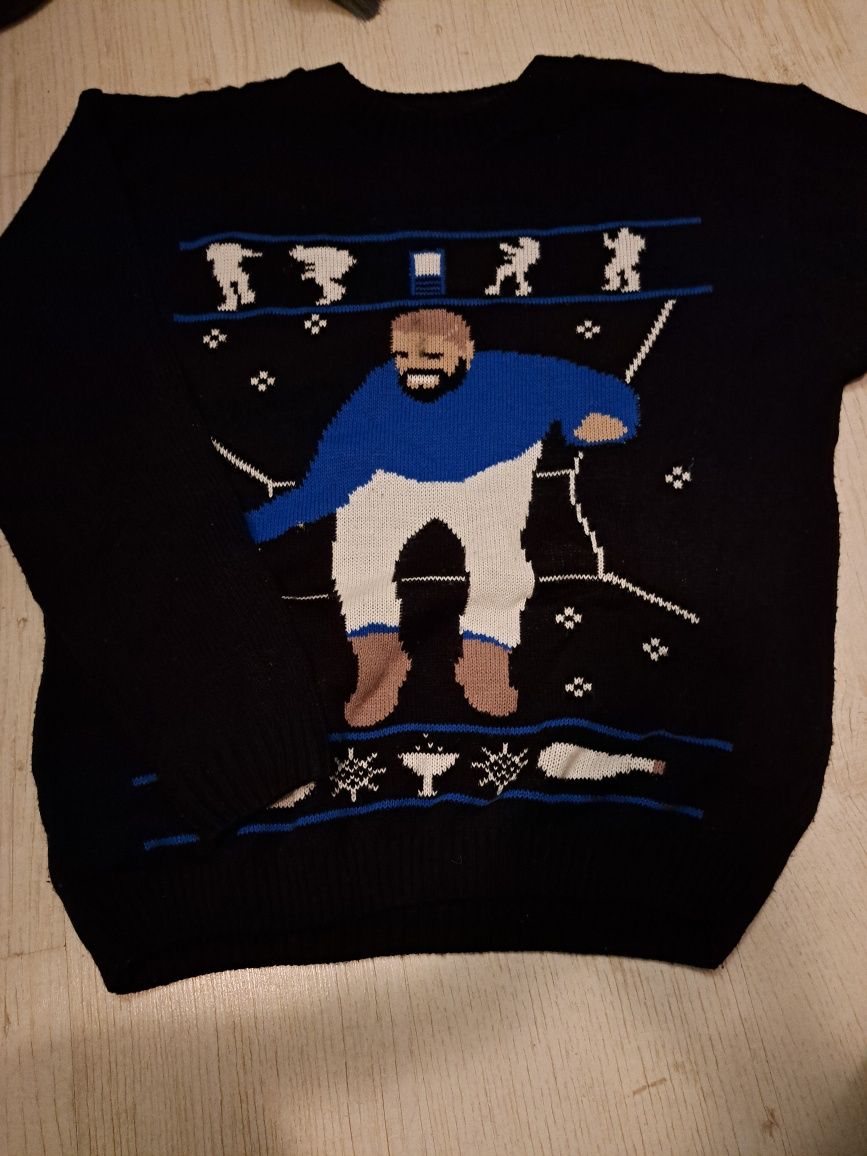 Śmieszny sweter drake