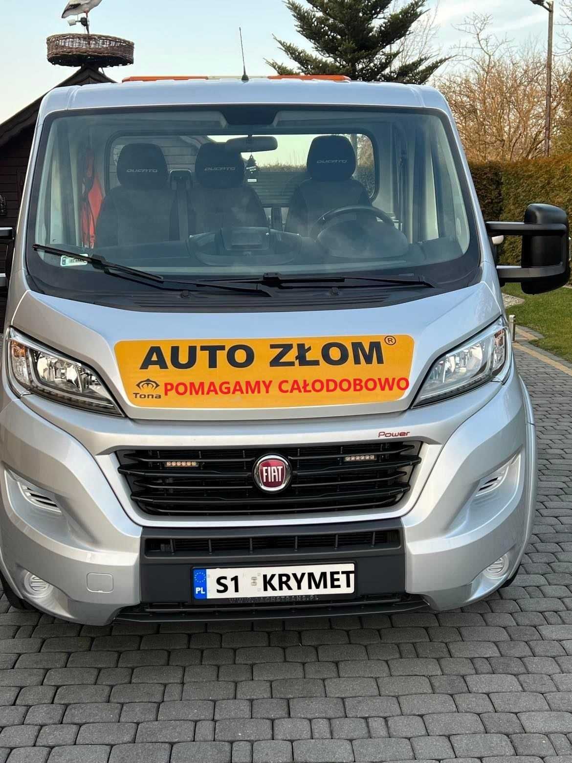 Auto złom skup kasacja złomowanie Rydułtowy 24h.tel.530.312.312