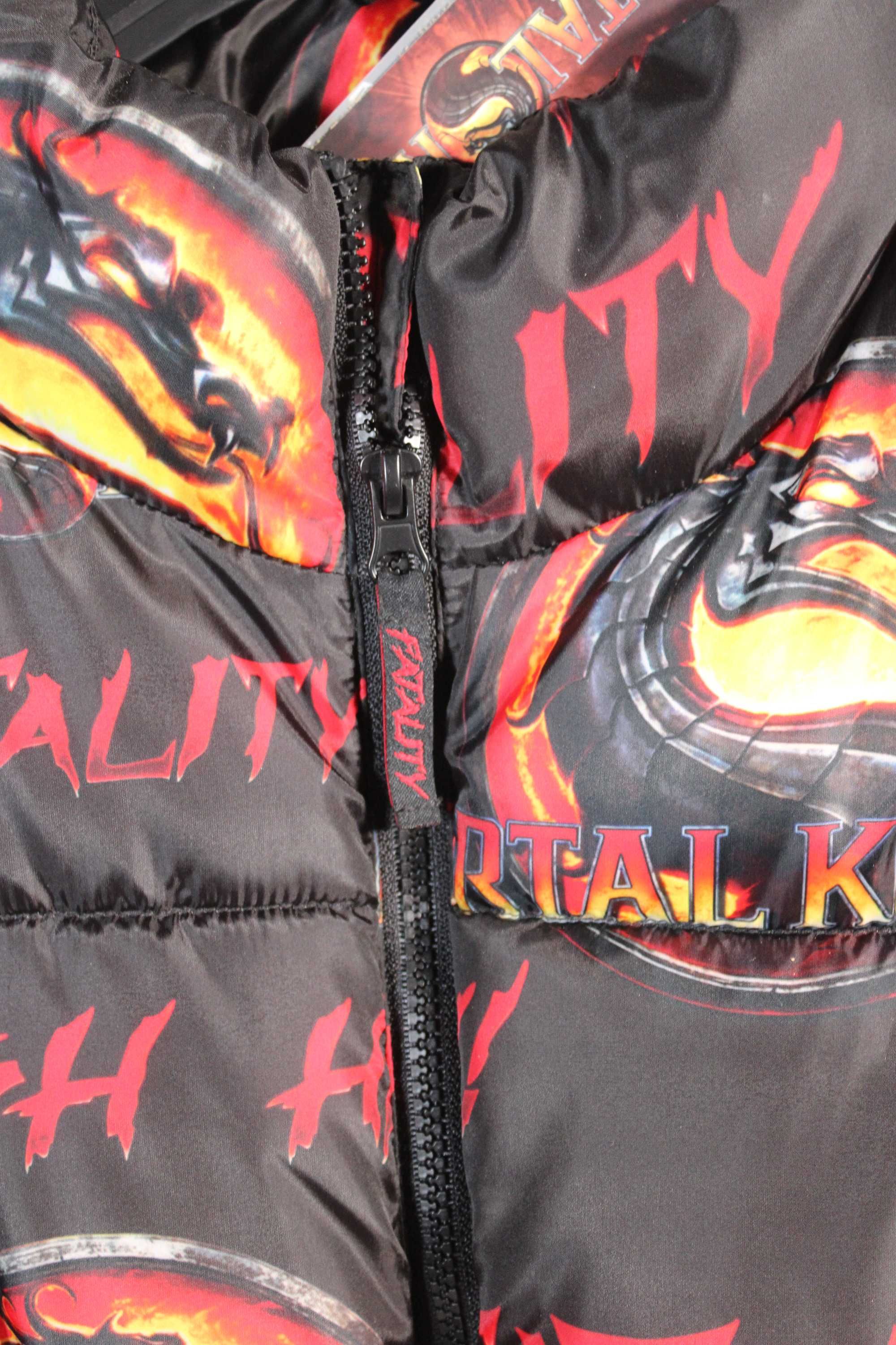 Casaco Preto Mortal Kombat Oficial