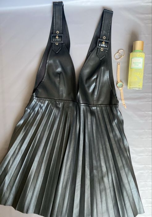 Сарафан  з еко шкіри