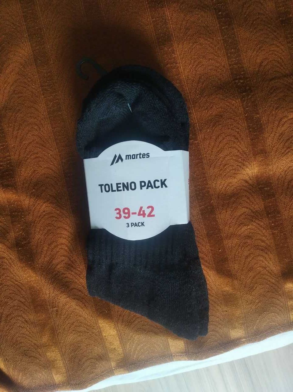 Skarpety za Kostkę MARTES TOLENO PACK Biale, Czarne i Szare