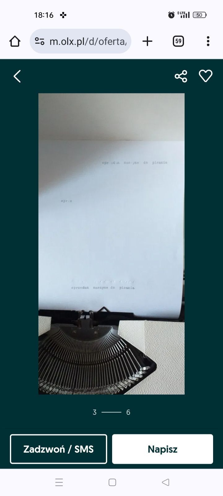 Maszyna do pisania Brillant