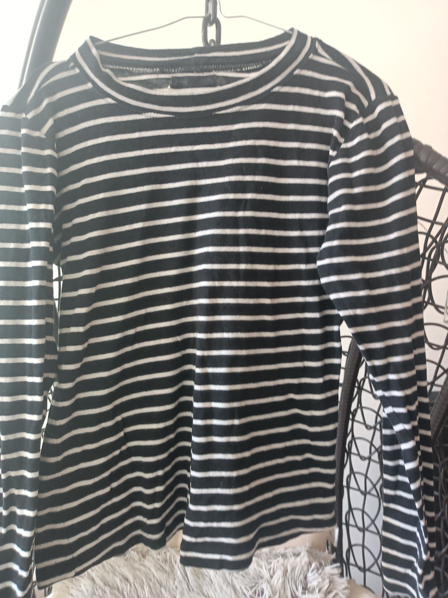 Sweter w paski  Sinsay