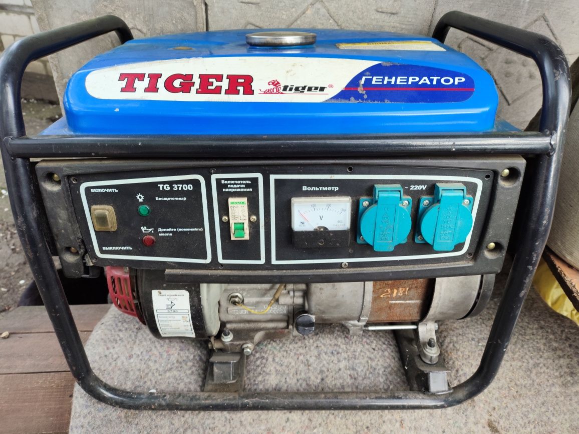 Бензогенератор Tiger TG3700