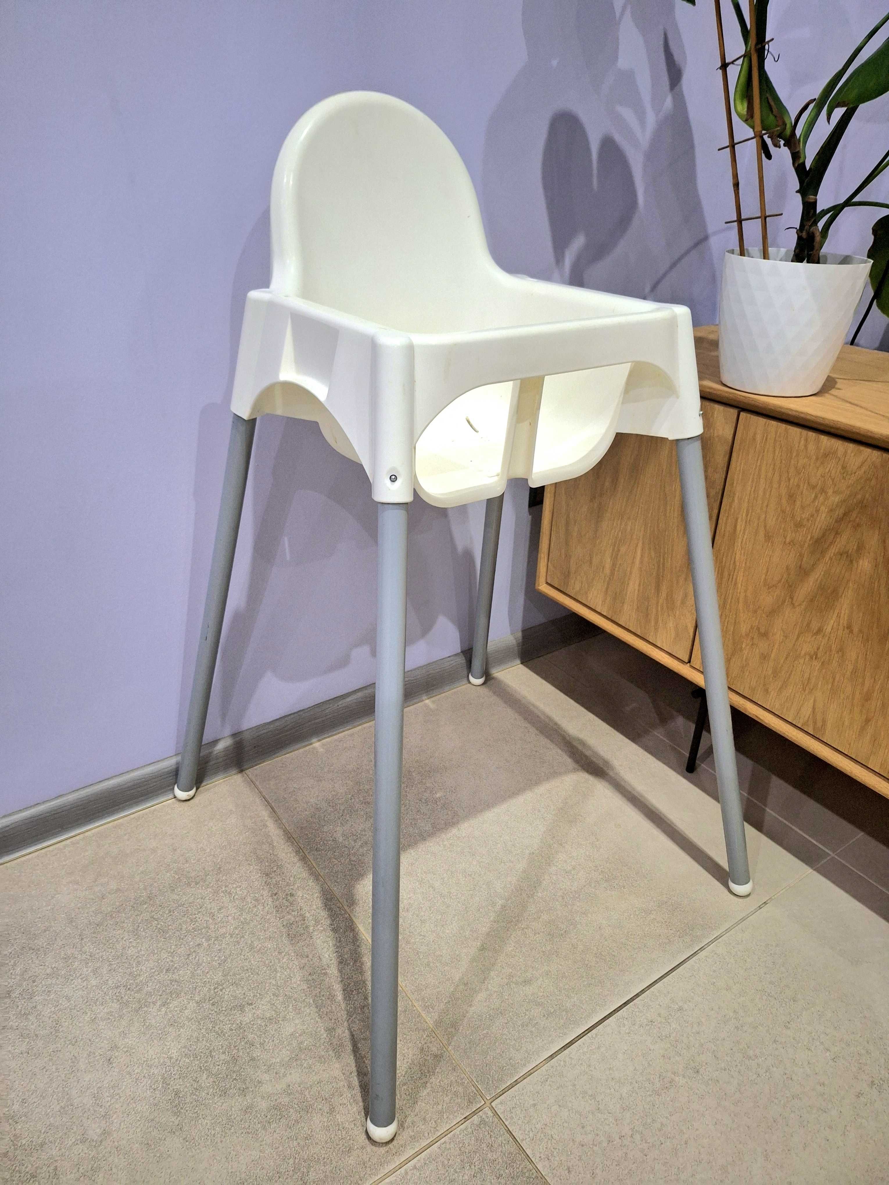 Krzesełko do karmienia Antilop Ikea białe
