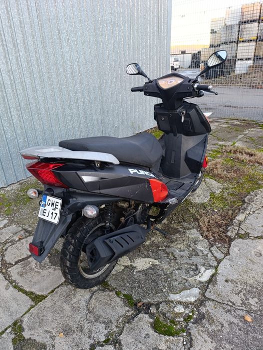 Skuter XXL Kenos Purga, 50cm, 2suw, zarejestrowany w PL OC i przegląd.