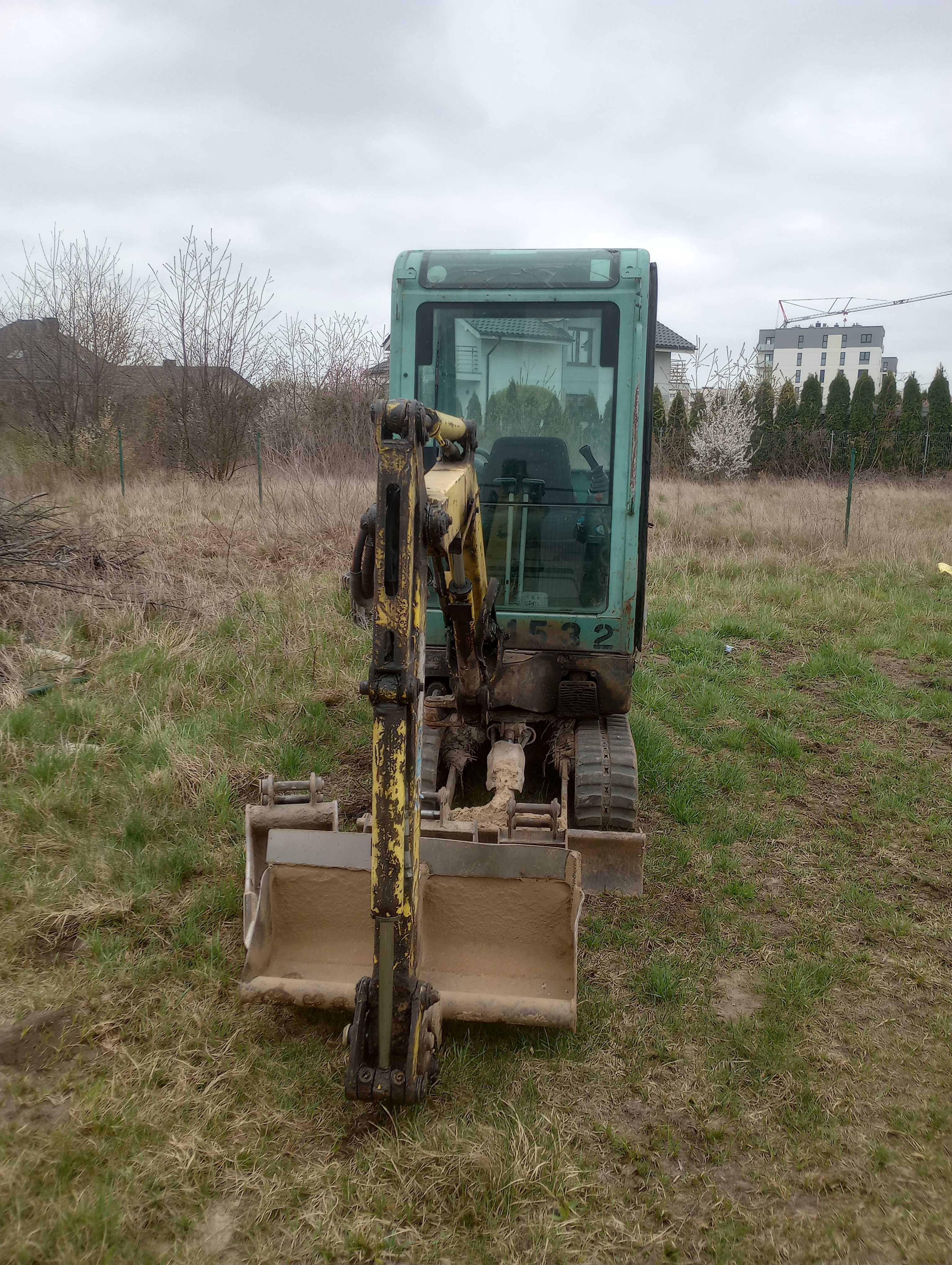 Minikoparka yanmar sv 15