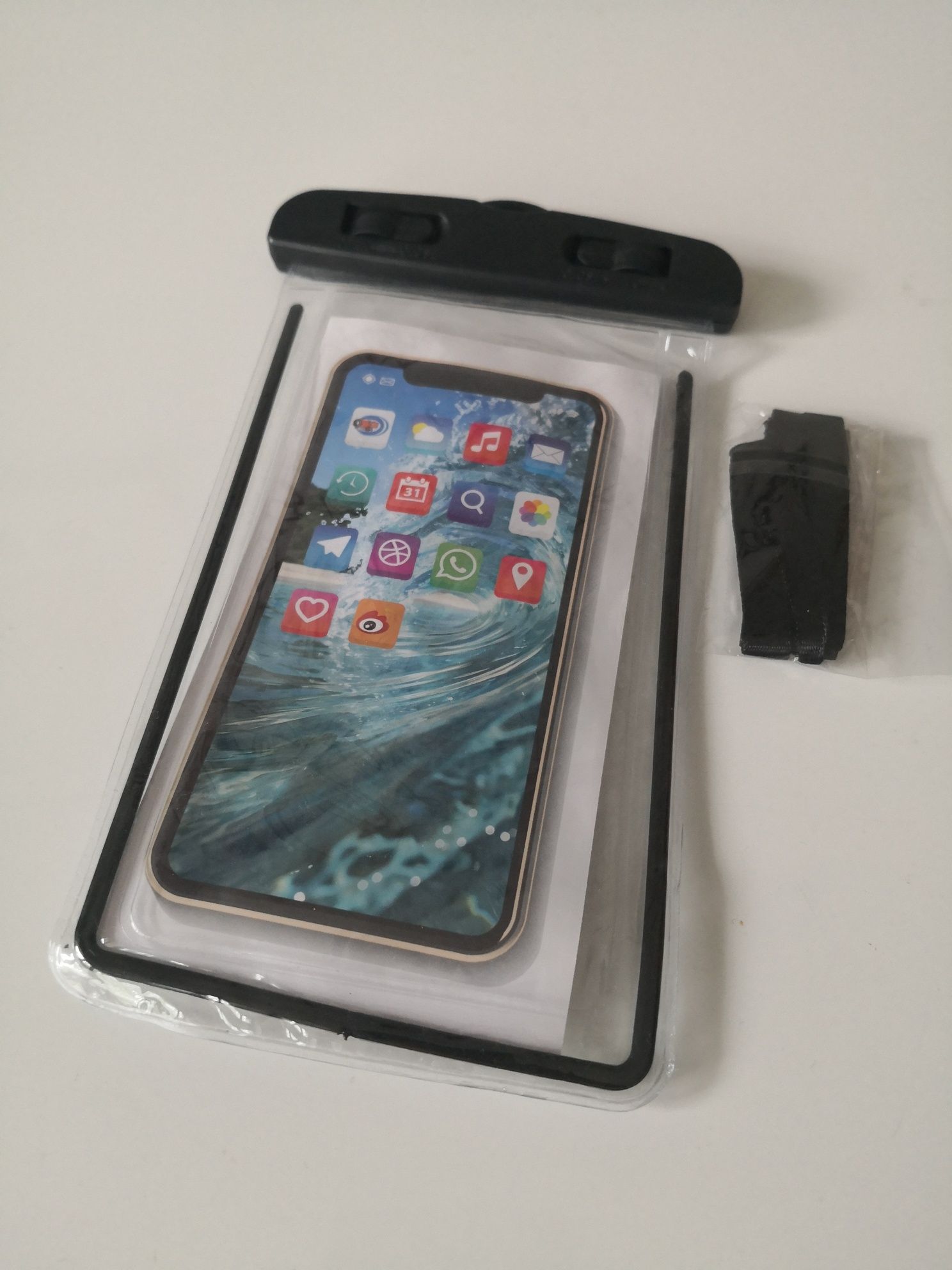 Etui na telefon do wody / basen kajaki pływanie surfing.