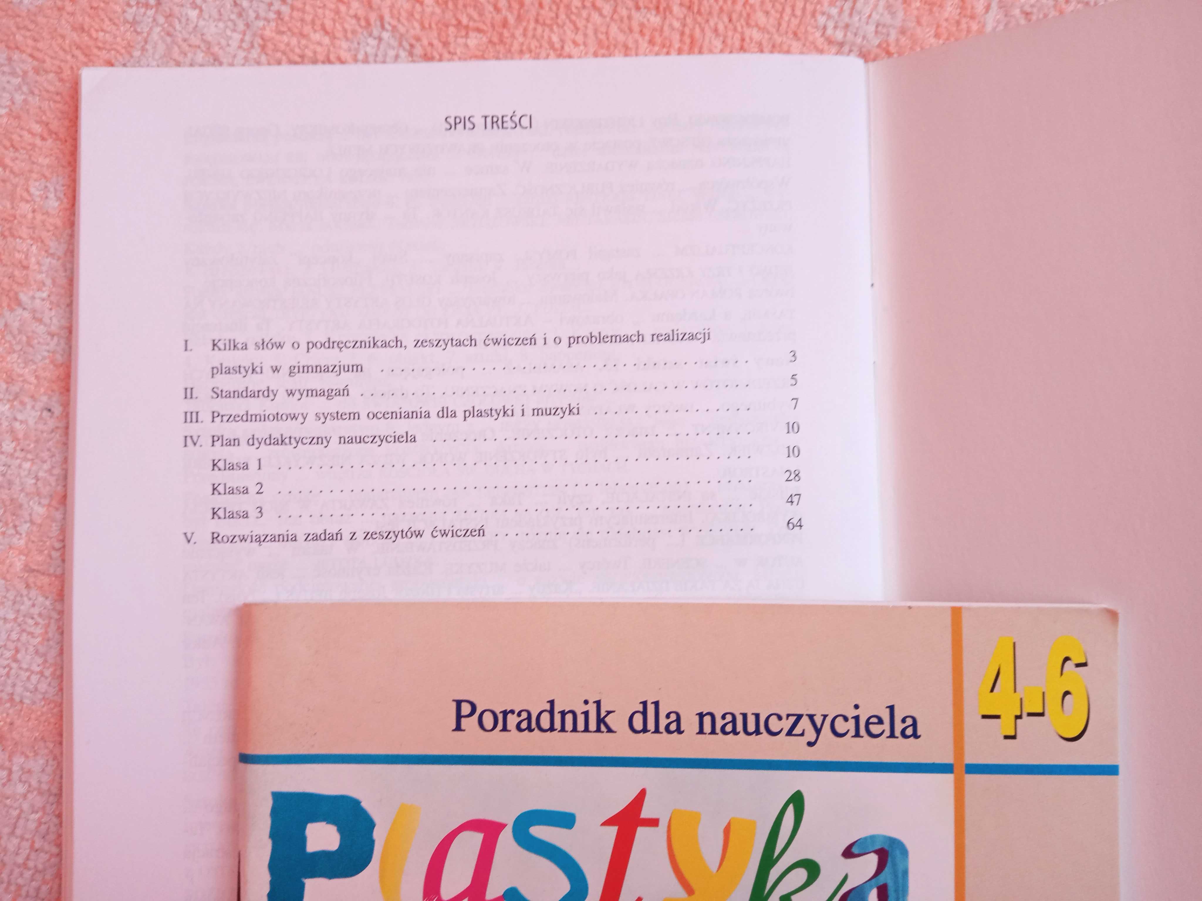 Plastyka 1-3 4-6 Poradnik. Gimnazjum, program nauczania. Stopczyk
