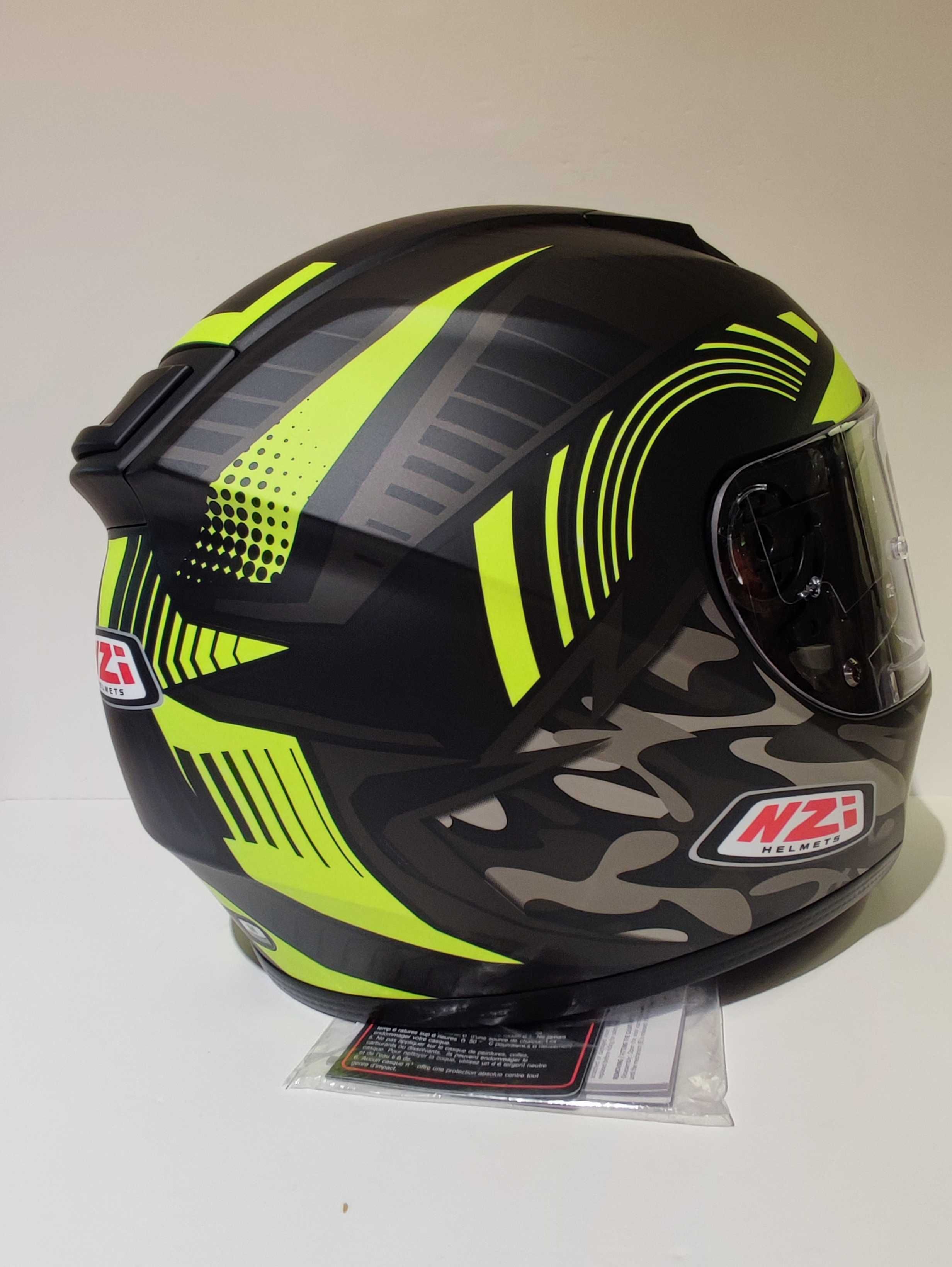 Capacete integral NZi mota scooter novo