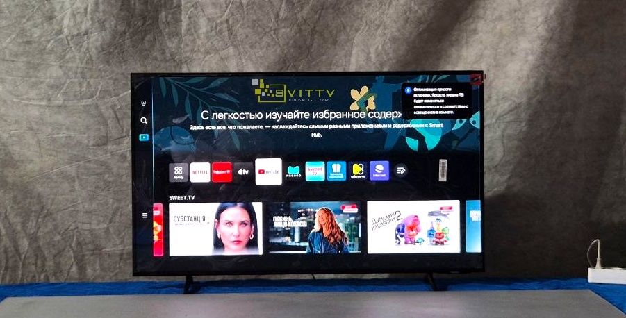 Samsung 43BU8079 Crystal / 4K / Wi-Fi / Smart Tv / Новий.