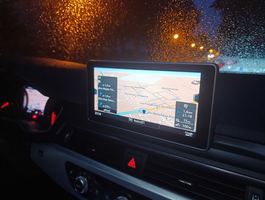 Aktualizacja map/Polskie Menu/Diagnostyka/Kodowania/Adaptacje/Naprawa